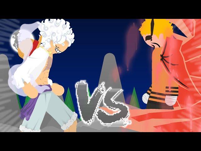 Luffy VS Naruto - Fan animation (Stick Nodes Animation)