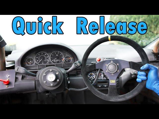 How to PROPERLY Install a Quick Release Steering Wheel (with Working Horn)