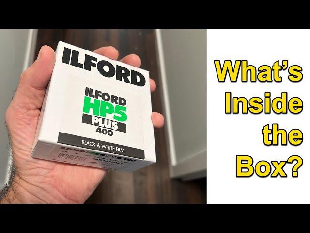 Ilford HP5 Plus Bulk Roll--what's inside the box?