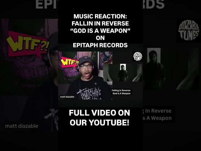 Falling in Reverse - "God Is a Weapon" Reaction & Review