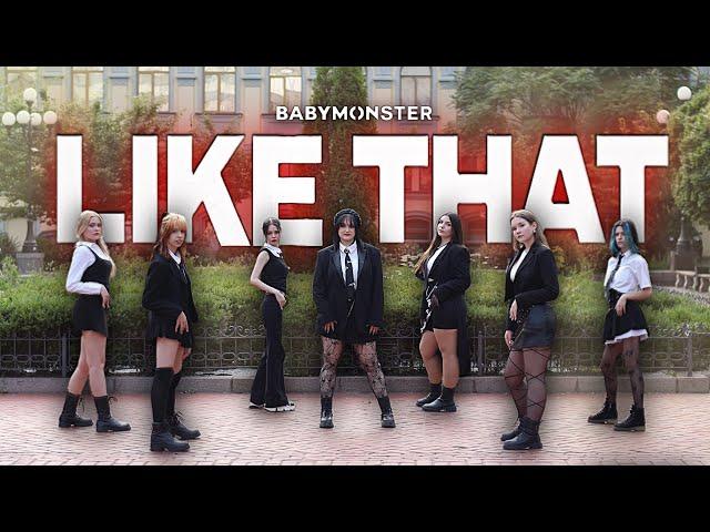 [KPOP IN PUBLIC] BABYMONSTER - 'LIKE THAT'  (dance cover by INFIX) #cover #kpopdancecover