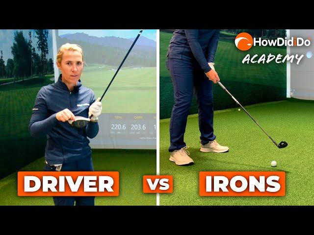 What is the difference between DRIVER & IRON swings? | HowDidiDo Academy