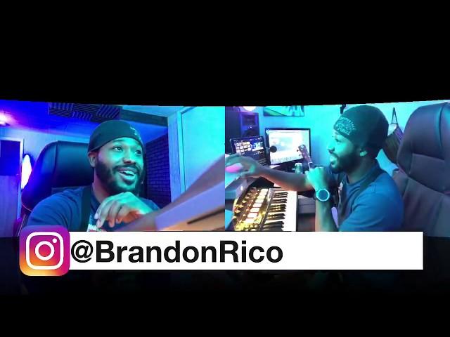 Last Beat of 2019. BrandonRico MAKING A BEAT  on Instagram LIVE.