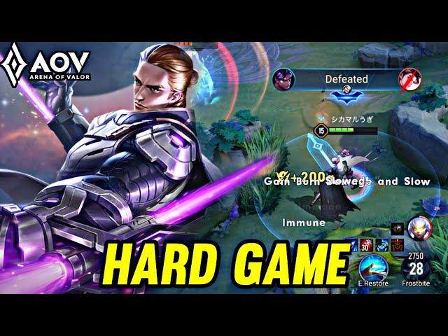 AOV : QUILLEN GAMEPLAY | HARD GAME - ARENA OF VALOR LIÊNQUÂNMOBILE ROV