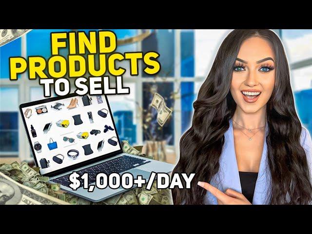 How to Find Products to Sell Online & Make MONEY (2024) Dropshipping