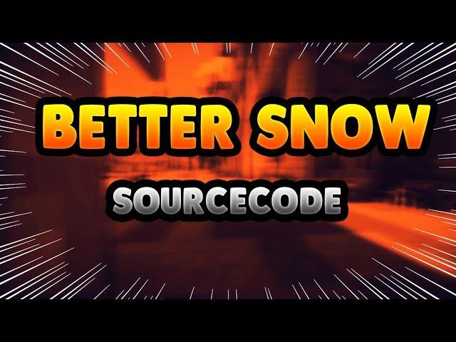 BETTERSNOW PLUGIN + SOURCECODE - Minecraft Plugin Vorstellung || Deutsch/German