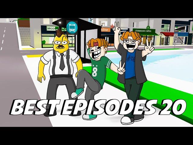 BEST EPISODES COMPILATION 20 / ROBLOX Brookhaven RP - FUNNY MOMENTS