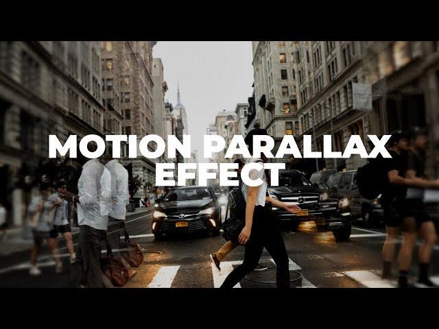 Motion Parallax Effect Premiere Pro Presets