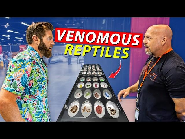 Private Tour of the World's Biggest Reptile Show