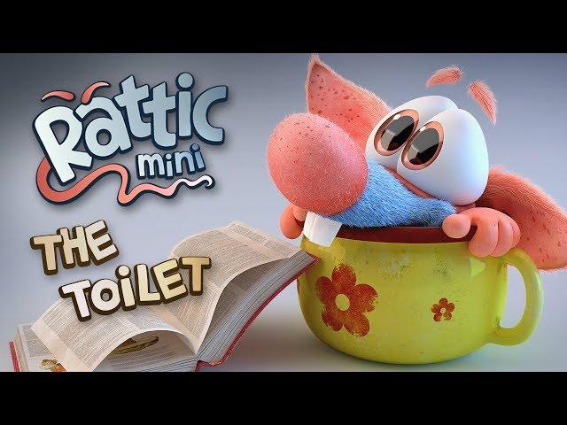 Funny Cartoon | Rattic Mini – The Toilet | Funny Cartoons For Children & Kids | Funny Kids Videos