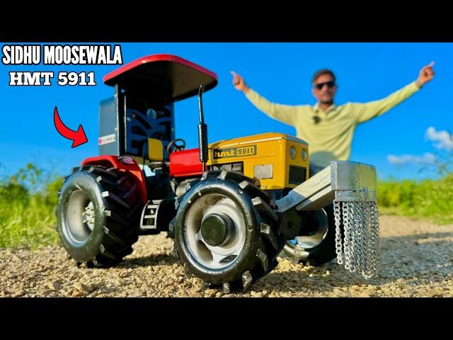 RC HMT 5911 Sidhu Moose Wala Tractor Unboxing & Testing - Chatpat toy TV