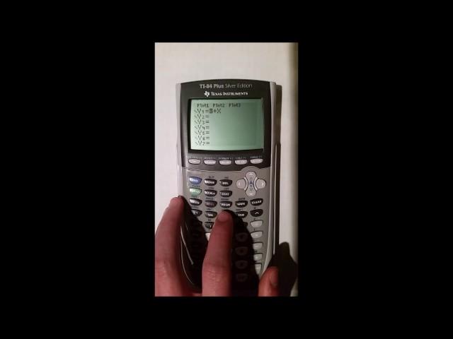 How to Reset a TI-84 Plus Silver Edition Graphing Calculator