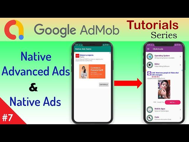 How to create native advanced ads in Android Studio | How to implement native ads in android studio