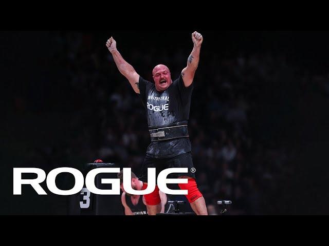 Victory on repeat for Mitchell Hooper. Congrats to the 2X Rogue Invitational Strongman Champion!