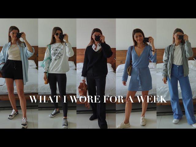 WHAT I WORE IN A WEEK | AUTUMN | SCHOOL RUN OUFTIT IDEAS