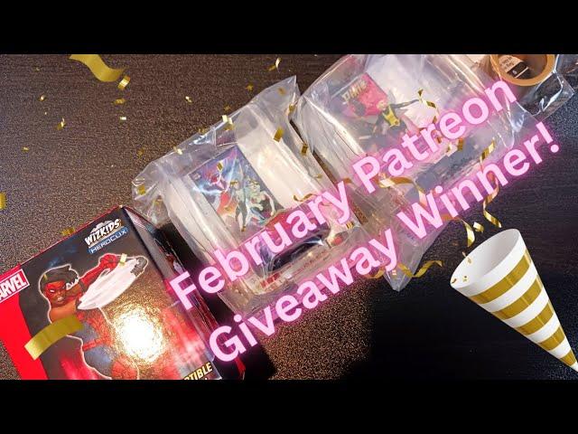 Heroclix Headquarters February 2023 Patreon Giveaway Winner!