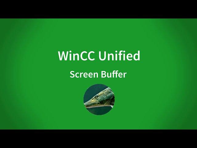 WinCC Unified V16: create your own Screen buffer with JavaScript