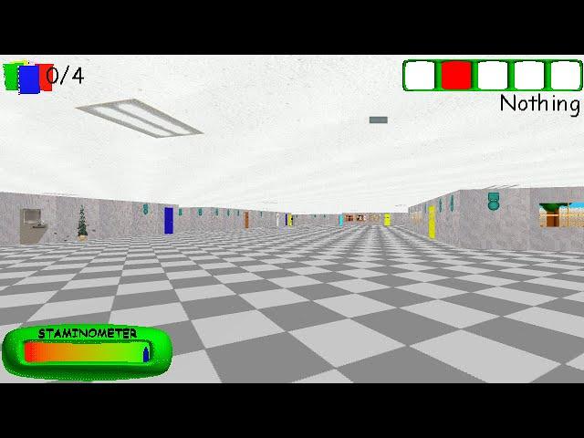 Baldi's Basics Plus/Times Hall Chaos! (Plus Extra Lockers Update)