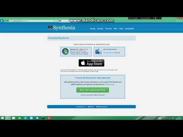How to download and install Synthesia