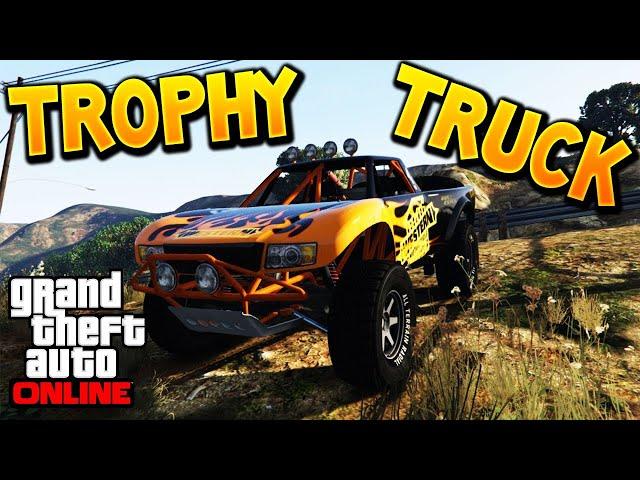 ВЕСЕЛЫЕ ПОКАТУШКИ НА TROPHY TRUCK (GTA 5 ONLINE)