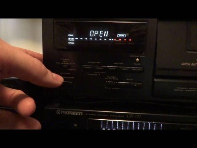 Pioneer CT-S620 проблема с определением типа ленты.