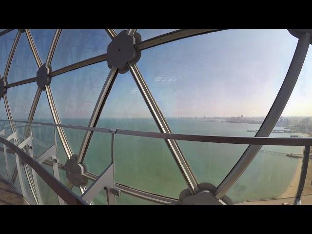 Sphere View Time-Lapse inside the Kuwait Towers [CC]