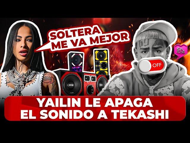 YAILIN LE APAGA EL SONIDO A TEKASHI TRAS FILTRAR VIDEOS: ‘SOLTERA ME VA MEJOR’