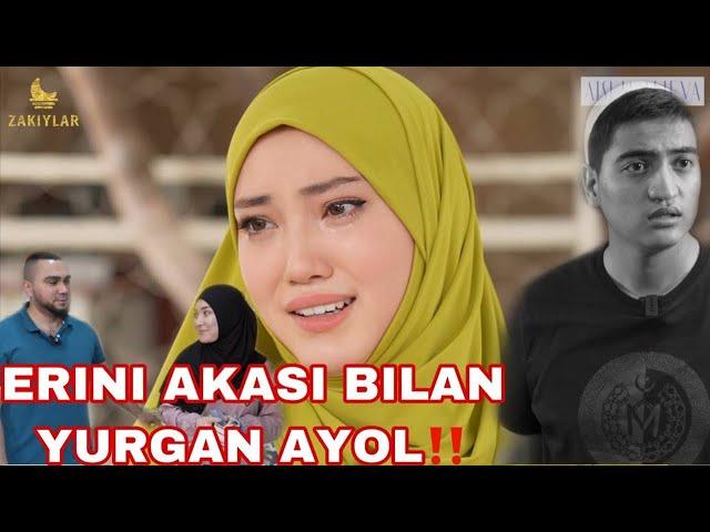 ERINING AKASI BILAN YURGAN AYOL‼️ @Zakiylartv feat Bobur&Aisha