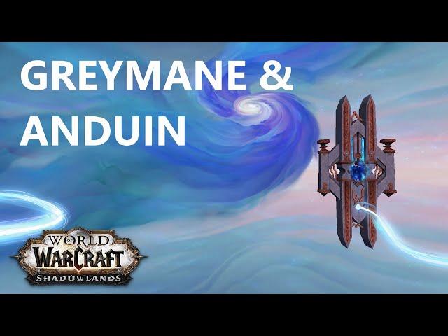 Greymane & Anduin dialogue | World of Warcraft: Shadowlands