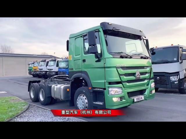 #howo #sinotruk demonstration show on HOWO 371hp tractor head truck|prime mover| horse|400HP|