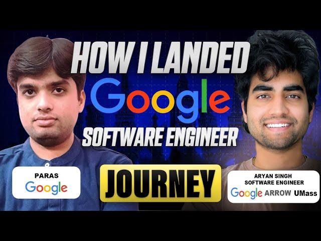 Journey of Paras to Google with competitive coding | Success story