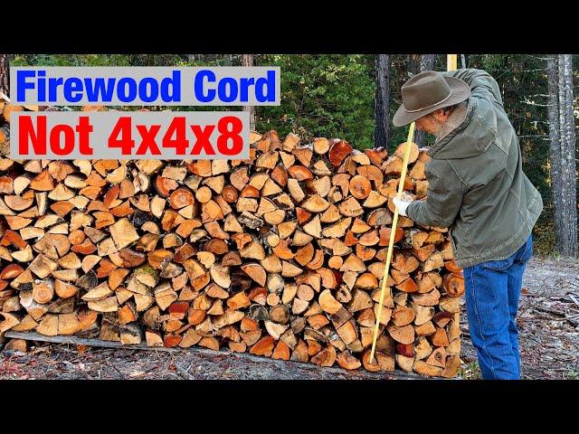 Busting the 4x4x8 Firewood Cord Myth