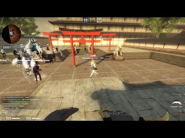 CSGO ZOMBIE ESCAPE ze_naruto_p All Stages