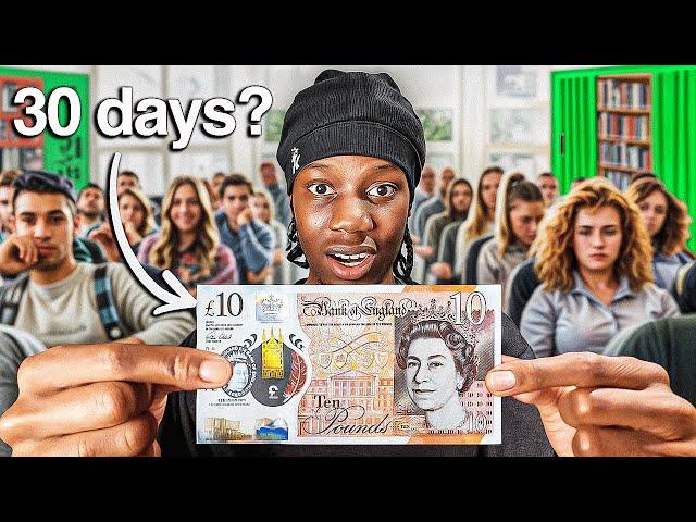 Can I SURVIVE Uni on JUST £10?