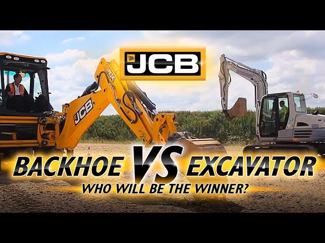 Backhoe vs Excavator