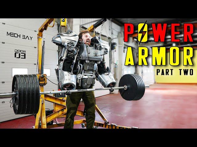 THE POWER SYSTEMS! | Real Life Power Armor (Part 2/6)