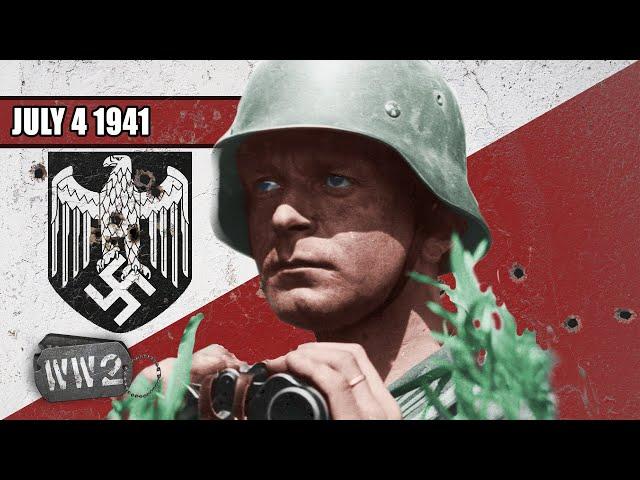 097 - Wehrmacht 1/3 of Way to Moscow - WW2 - July 4 1941