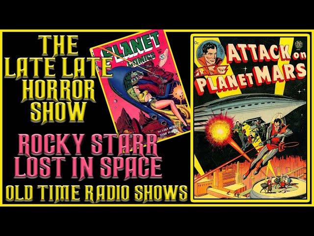 Rocky Starr Lost In Space Complete | Scifi Adventure | Old Time Radio Shows All Night Long