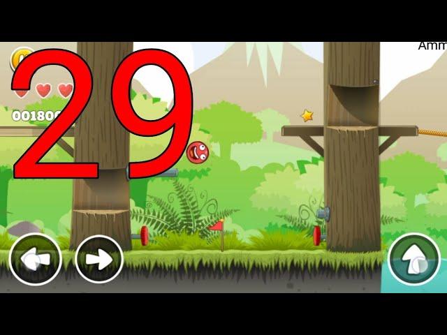 Red Ball Adventure Level 29 Android Walkthrough New Ball Bounce Games