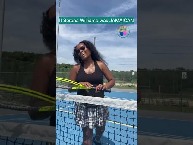 Serena Williams shades reporter: Julie Mango #serenawilliams #serena #usopen