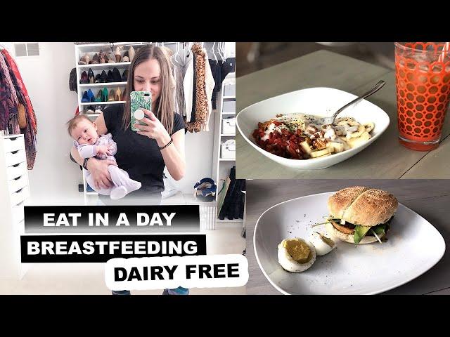 What I Eat in a Day While Breastfeeding - DAIRY FREE | Jenelle Nicole