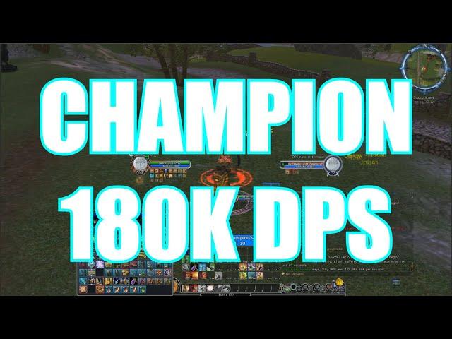 LOTRO Champion 180k DPS (3min) (#1 World)