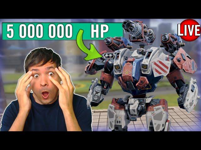 BEDWYR breaking War Robots with 5 Million HP ... WR Live Gameplay