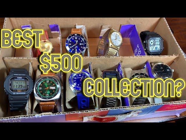 10 Amazing Watches for $500 TOTAL