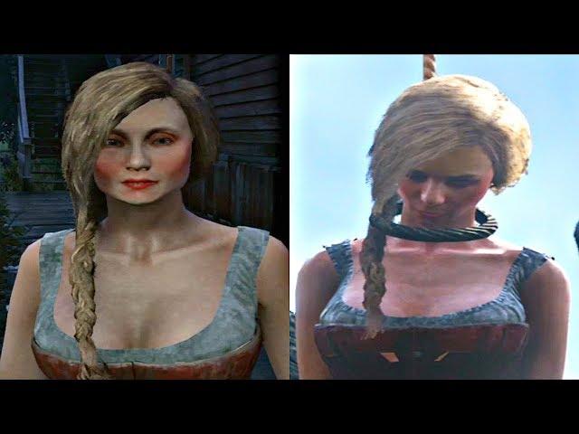 Red Dead Redemption 2 - Killer Prostitute All Outcomes (Save/Hang/Help)