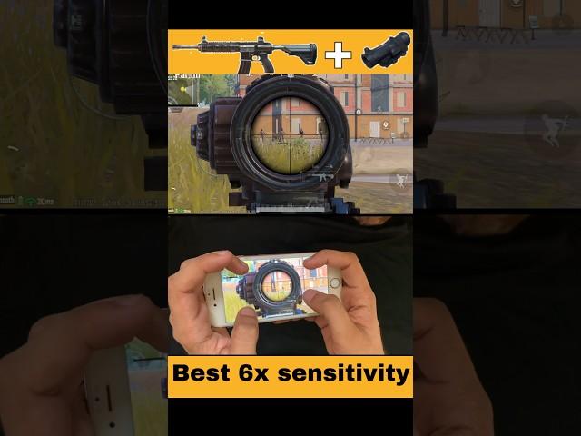 6X Zero Recoil sensitivity | 6x no Recoil Spray | 6x Zero Recoil Sensitivity with Gyroscope