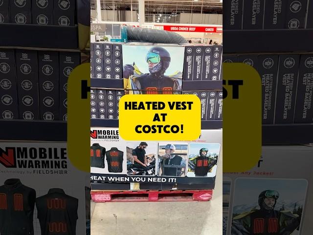 Heated Vest At Costco‼️ #costco #heatedvest #winterwarmth