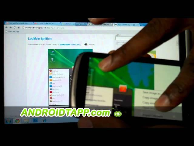 LogMeIn Ignition Android App Review by AndroidTapp.com