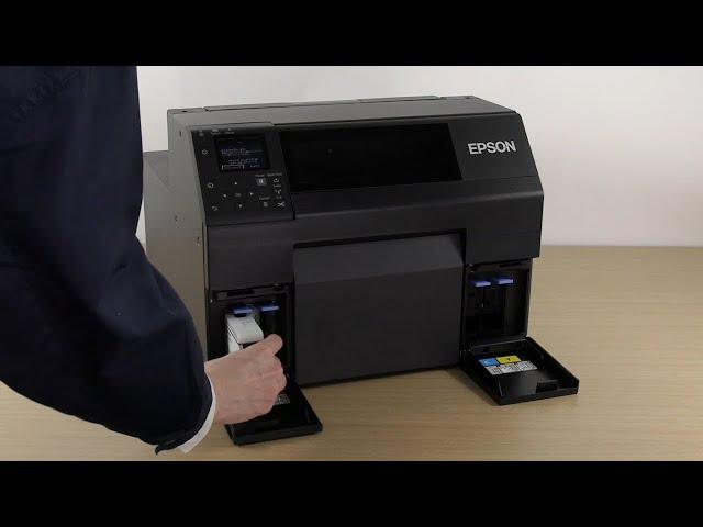 Initial Ink Charging (CW-C6000/CW-C6500 Series)