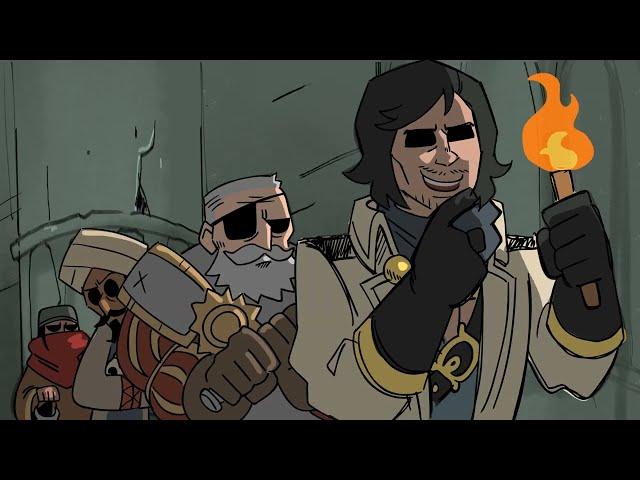 Shut up - Black Reliquary Darkest Dungeon Animatic